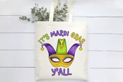 It's Mardi Gras Y'All Sublimation | Mardi Gras Shirt PNG Product Image 2