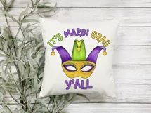 It's Mardi Gras Y'All Sublimation | Mardi Gras Shirt PNG Product Image 4