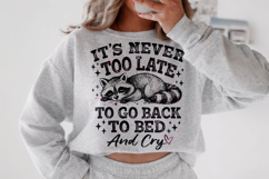 Funny Raccoon PNG, Funny Sarcastic Quote PNG, Sarcasm PNG Product Image 3