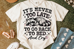 Funny Raccoon PNG, Funny Sarcastic Quote PNG, Sarcasm PNG Product Image 4