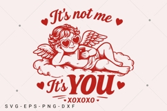 It's Not Me It's You SVG PNG, Anti Valentine's Day SVG Product Image 1