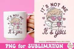 It's Not Me It's You PNG, in Trendy vintage retro Cupid Fun Product Image 3