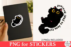 It's Okay To Feel Anxious PNG Product Image 2