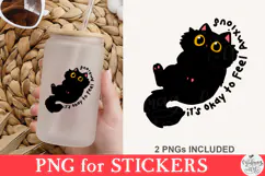 It's Okay To Feel Anxious PNG Product Image 3
