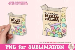 It's Okay To Have Mixed Feelings PNG, Love Yourself Png Product Image 1
