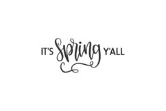 It's Spring Y'all SVG Cut File Product Image 1