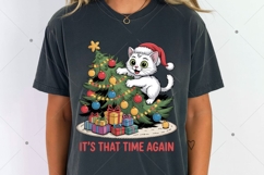 It's that time again PNG, Funny Christmas PNG, Christmas Tre Product Image 4