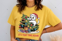 It's that time again PNG, Funny Christmas PNG, Christmas Tre Product Image 5