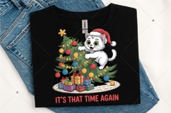 It's that time again PNG, Funny Christmas PNG, Christmas Tre Product Image 6