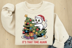 It's that time again PNG, Funny Christmas PNG, Christmas Tre Product Image 7