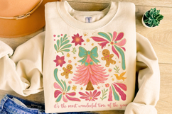 Wonderful Time of The Year PNG, Merry Christmas PNG, Holiday Product Image 4