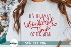 It's the Most Wonderful Time SVG, Christmas SVG Product Image 1