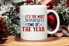It's The Most Wonderful Time SVG , Christmas SVG Design Product Image 2