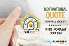 It's A Good Day To Be Happy, Motivational Stickers Product Image 1