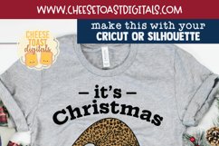 It's Christmas Y'all | Leopard Christmas Sublimation PNG Product Image 2