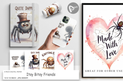 Itsy Bitsy Friends Digital Paper Product Image 1