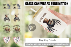 Itsy Bitsy Friends Glass Can Product Image 1