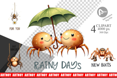 Itsy Bitsy Friends Clipart Product Image 1