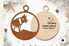 Layered Christmas Dog Laser Cut Ornaments Vol.1 Product Image 2