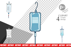 IV Drip Clipart Product Image 1