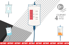 IV Drip Clipart Product Image 1
