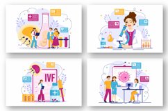 12 IVF or In Vitro Fertilization Illustration Product Image 3