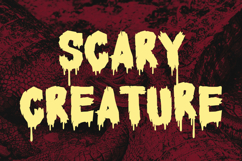 Ivorm Bold Horror Dripping Display Font Product Image 2