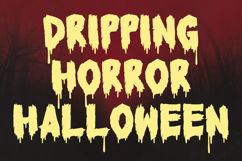 Ivorm Bold Horror Dripping Display Font Product Image 5
