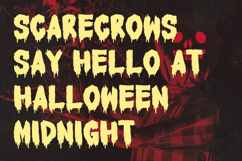 Ivorm Bold Horror Dripping Display Font Product Image 6