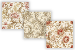 Ivory Patterns,Luxury Pattern Bundle,Vintage Seamless Patterns,Elegant Backgrounds,Ornamental Design,Floral Patterns,Decorative Flourishe,Printable Digital Paper,Classic Vintage Style,Wedding Stationery Patterns,Scrapbooking Paper,High-Resolution Seamless