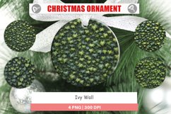 Christmas Ornaments Ivy Wall Product Image 1