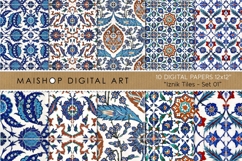 Iznik Tiles Turkish Floral Patterns Product Image 1