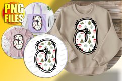 J Doodle Letter Style Clipart Joyful Holiday Design! Product Image 1