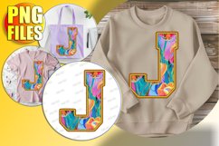 J Doodle Letter Valentine Romantic Bright Vibe! Product Image 1