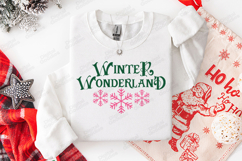 Winter Wonderland Snowflakes Shirt Design Product Image 2