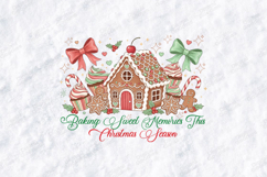 Jolly and Sweet Christmas Cheer Holiday Shirt Design Product Image 3