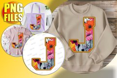J Doodle Letter Valentine Festive Joyful Spirit! Product Image 1