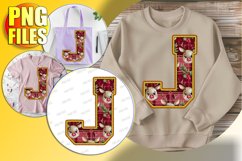 J Doodle Letter Style Symbol Bright Festive Style! Product Image 1