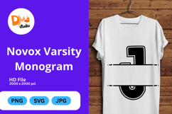 Novox Varsity Monogram Product Image 1