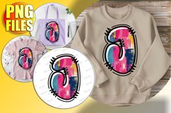 J Doodle Letter Valentine Playful Bright Spirit! Product Image 1