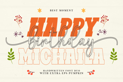 Big Update! Hello Pumpkin Family Duo -Include 99 Styles Font Product Image 4