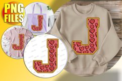 J Doodle Letter Valentine Playful Loving Spirit! Product Image 1