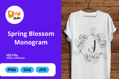Spring Blossom Monogram Product Image 1