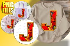 J Doodle Letter Loving Valentine Joyful Heart! Product Image 1