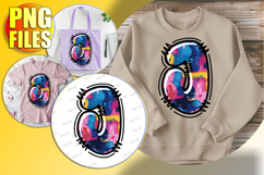 J Doodle Letter Valentine Bright Playful Heart! Product Image 1