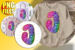 J Doodle Letter Style Clipart Whimsical Holiday Spirit! Product Image 1