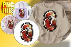 J Doodle Letter Valentine Festive Sweet Spirit! Product Image 1