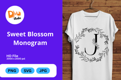 Sweet Blossom Monogram Product Image 1