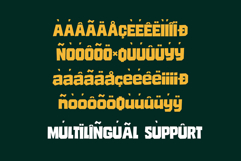 Junk Vault | Bold and Chunky Web Display Font Product Image 3