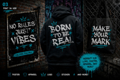 Jack The Mouse | Webfont Monoline Graffiti for Websites Product Image 3